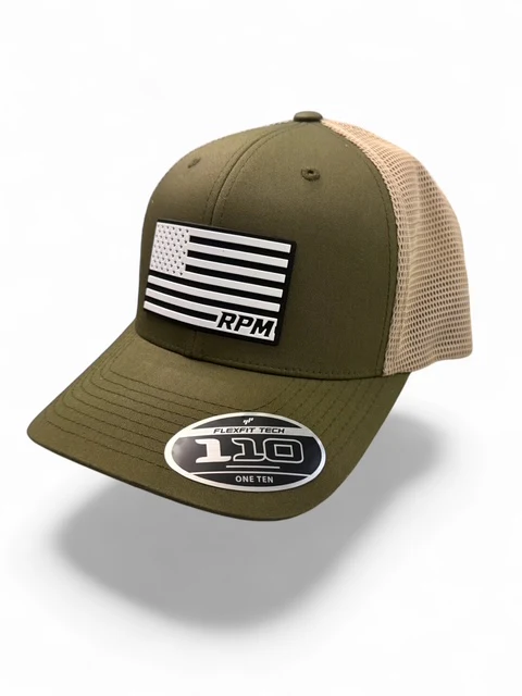 Dr. Parker's RPM Flag Patch Hats (5 options) - Image 7