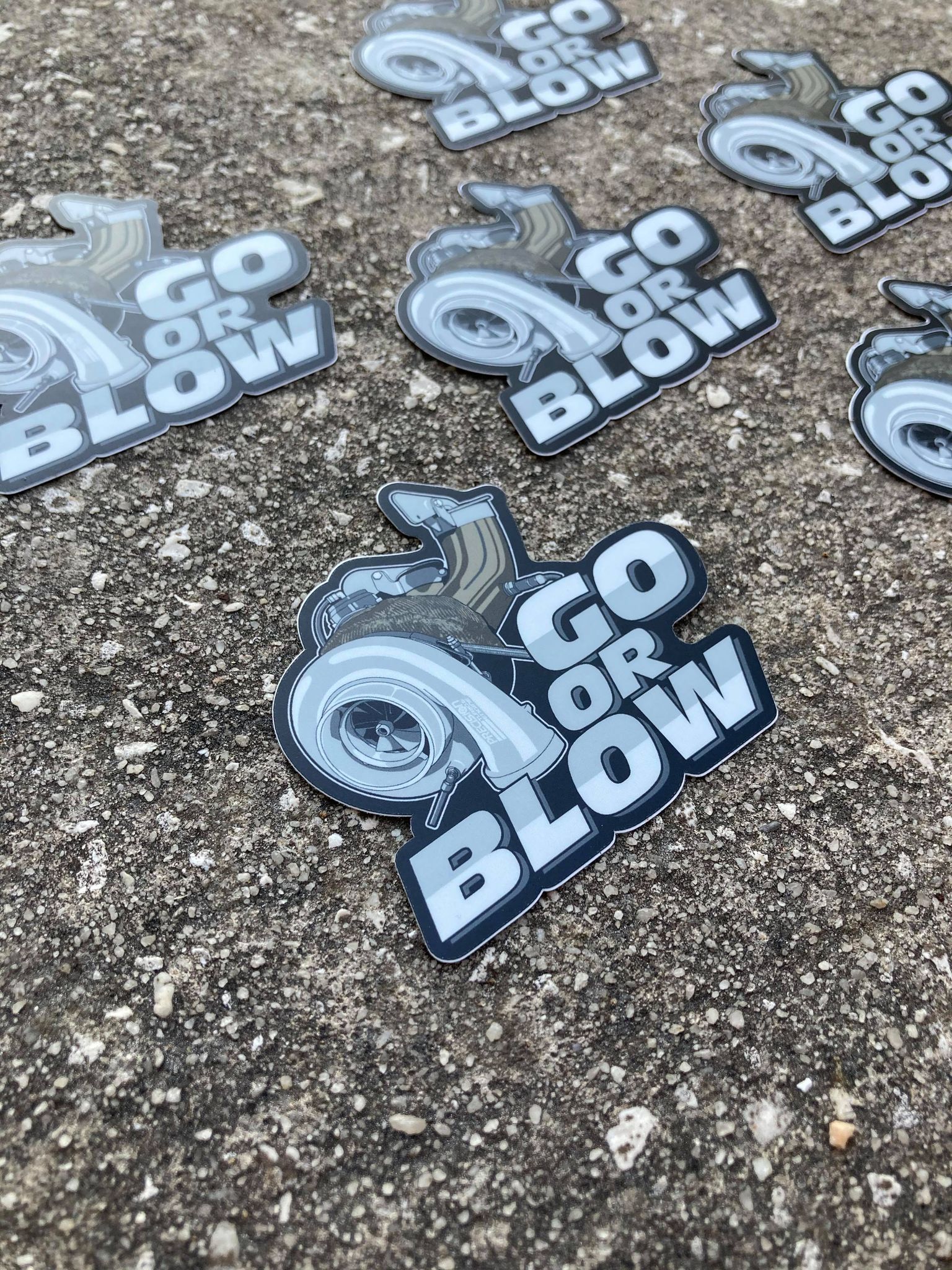 Go or Blow Sticker - Image 2