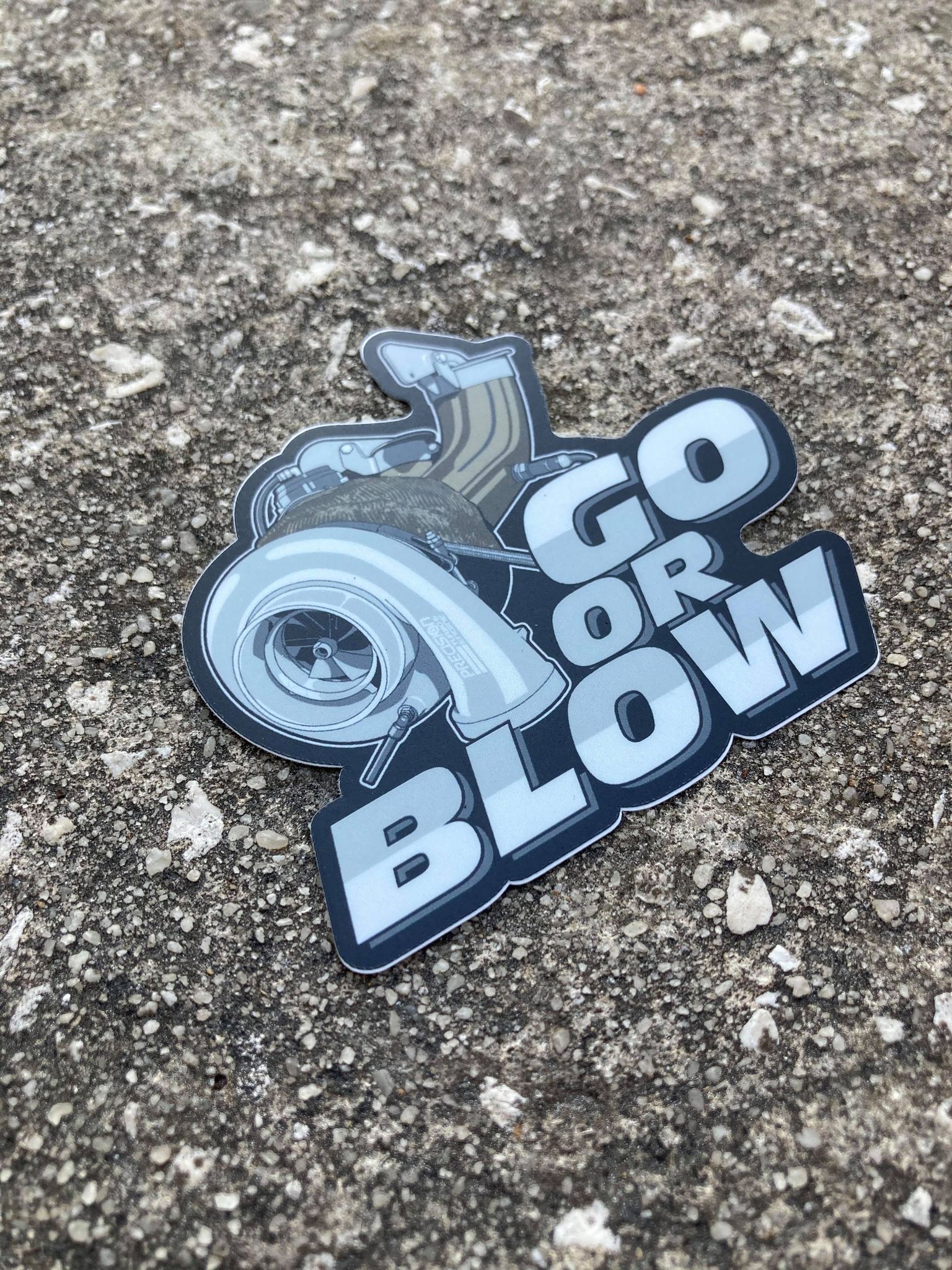 Go or Blow Sticker - Image 3