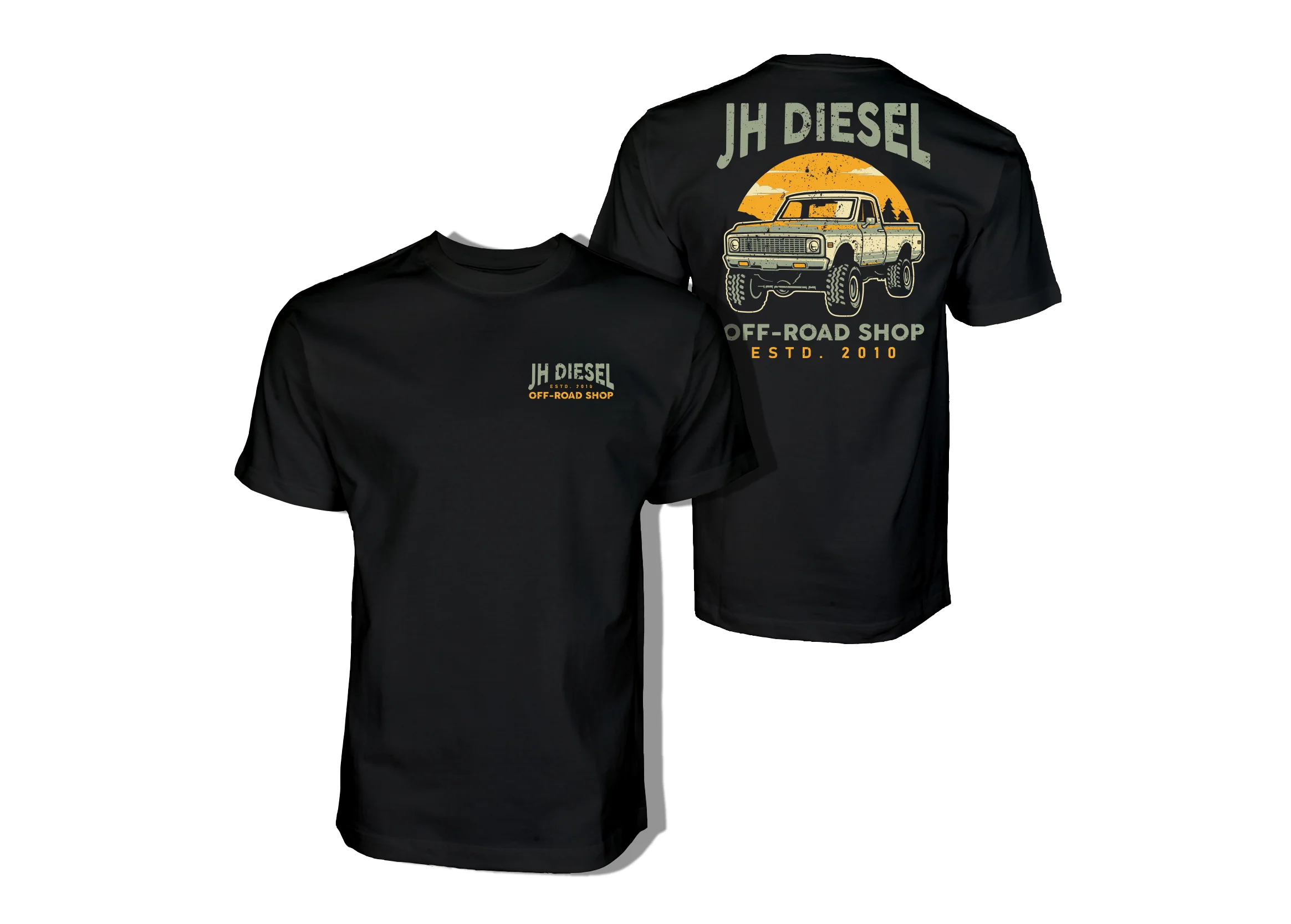 JH's Vintage Off-Road Shop Shirt (Navy or Black)