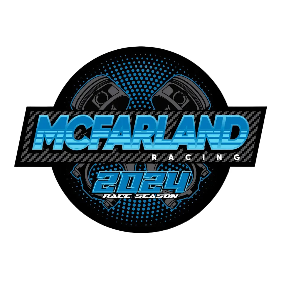 McFarland Racing 24 Sticker