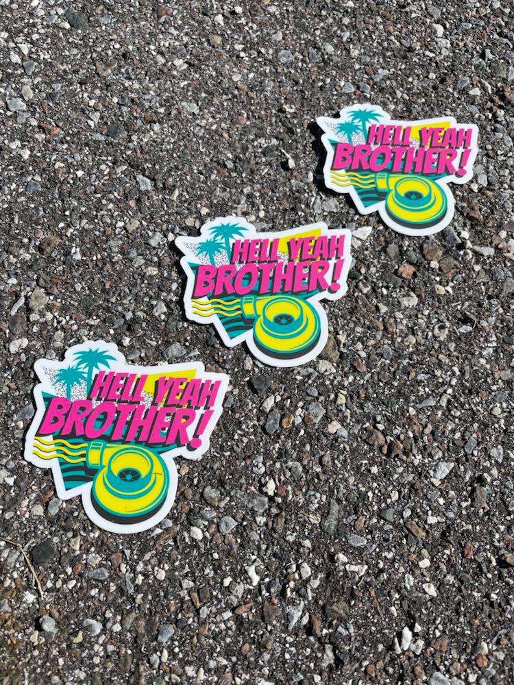 Retro Turbo Sticker - Image 2