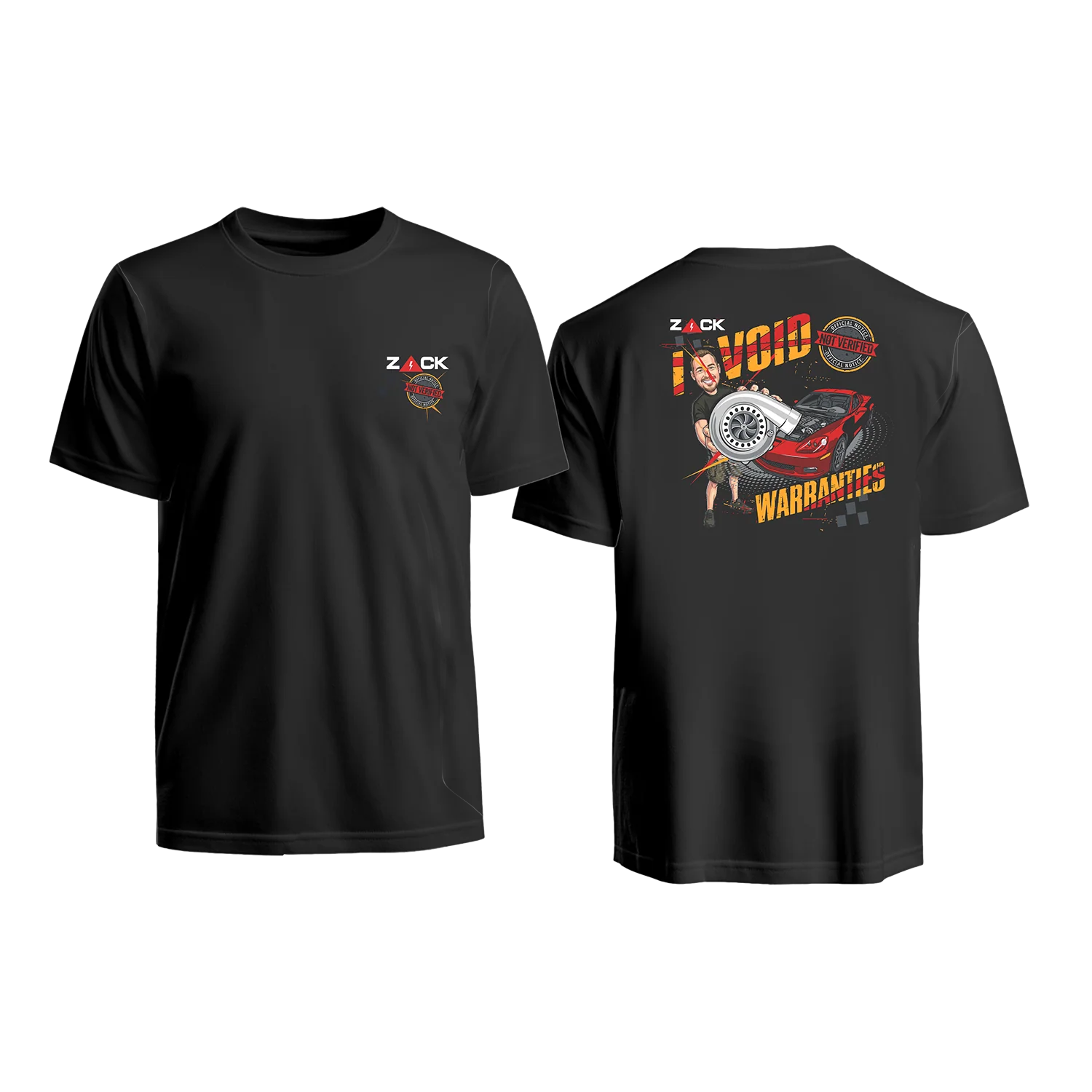 Zack Void Warranties Shirt